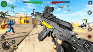 Robot FPS Shooting Gun Games screenshot 2