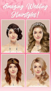 Wedding Hairstyles on photo screenshot 4