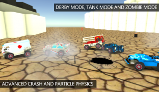 Blocky Destruction Derby screenshot 0