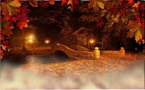 Autumn Twinkle Lights live wallpaper screenshot 5