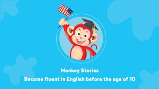 Monkey Stories:Bahasa Inggeris screenshot 1
