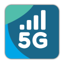 Guide for Internet mobile 5G Icon