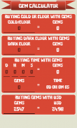 🏰 Gem Calculator for Clash of Clans screenshot 6