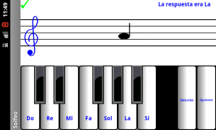 ¼ aprender a la vista leer notas musicales - tutor screenshot 0