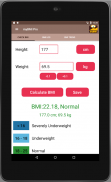 my BMI Tracker: Calculator and Tracker screenshot 5