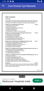 Cure Ovarian Cysts Naturally screenshot 1