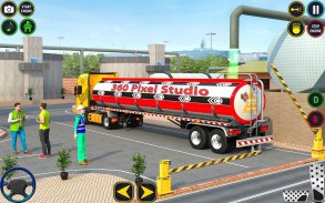Città camion guida petroliera screenshot 0