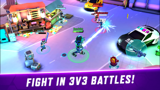 Gridpunk Battle Royale 3v3 PvP screenshot 0