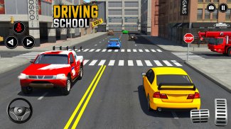 Driving School Car Parking 3D screenshot 0