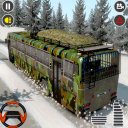 Us Army Mega Coach Bus Game Icon