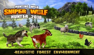 Hunting Wild Wolf Sniper 3D screenshot 0