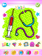 Toy Doctor Set coloring and dr screenshot 11