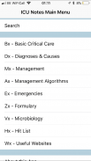 iCU Notes - Critical Care screenshot 1