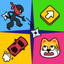 Draw puzzle line game Icon