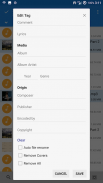MiX Tagger - Tag Editor Add-on screenshot 3