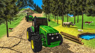 Tractor Trolley Cargo Game screenshot 2