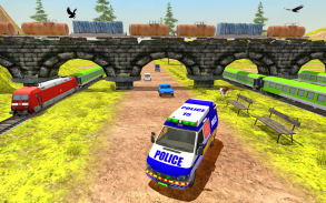 Police Car Van Driving Game 3D screenshot 2