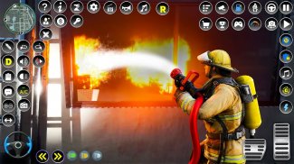 असली आग लड़ाकू सिम्युलेटर - बच screenshot 5