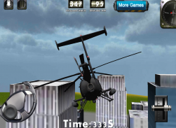 Helikopter 3D uçuş simülatörü screenshot 3