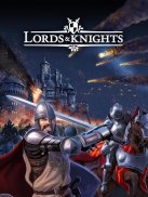 Lords & Knights MMO estratégia screenshot 1