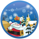 Funny Christmas Live Wallpaper Icon