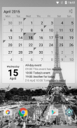 Calendar Widget Month + Agenda screenshot 7