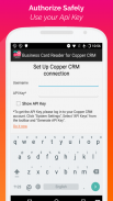 Copper CRM Business Card Reader screenshot 4