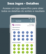 Loterias Resultados da Lotofácil Mega Sena e mais screenshot 0