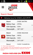 Battery App - EXIDE INSIDE screenshot 2