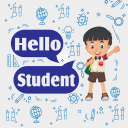 Hello Student Icon