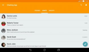 Chatting App - Material UI Template screenshot 7