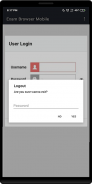 Exam Browser Mobile screenshot 1