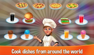 Restaurant Cooking Chef Zoe – Cook, Bake and Dine screenshot 0