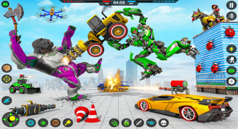 Multi Robot Car Transform Game screenshot 20