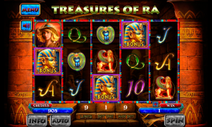 Treasures of RA Slot screenshot 2