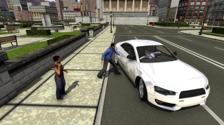 Taxi Modern Sim Crazy Driver Pro 3D screenshot 1