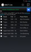 Baseball Card Tracker Lite screenshot 1