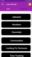 Learn Slovak screenshot 1
