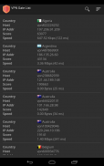 VPN Gate List (Free VPN) screenshot 1