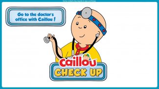 Caillou Check Up - Doctor screenshot 7
