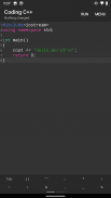 Coding C++ - The offline C++ compiler screenshot 1