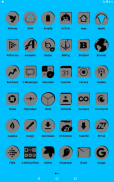 Grey and Black Icon Pack screenshot 23