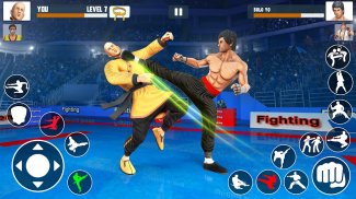 Tag Team Karate chiến đấu hổ thế giới Kung Fu King screenshot 15