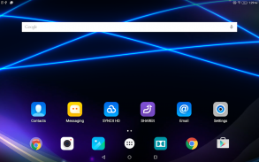 Neon Waves Live Wallpaper screenshot 0