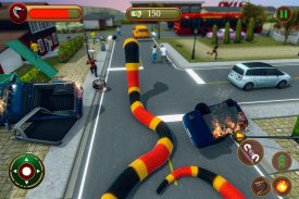 Angry Anaconda City Attack Simulator screenshot 8