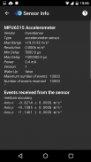 Sensor Info screenshot 2