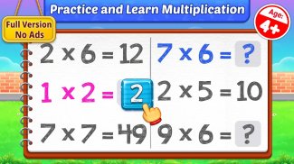 Multiplication Kids - Math Multiplication Tables screenshot 19