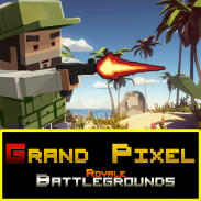Grand Pixel Royale Battlegrounds Mobile Battle 3D screenshot 8