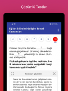 Çöz-Geç - KPSS, YKS, LGS, ALES, YDS, DGS Testleri screenshot 4