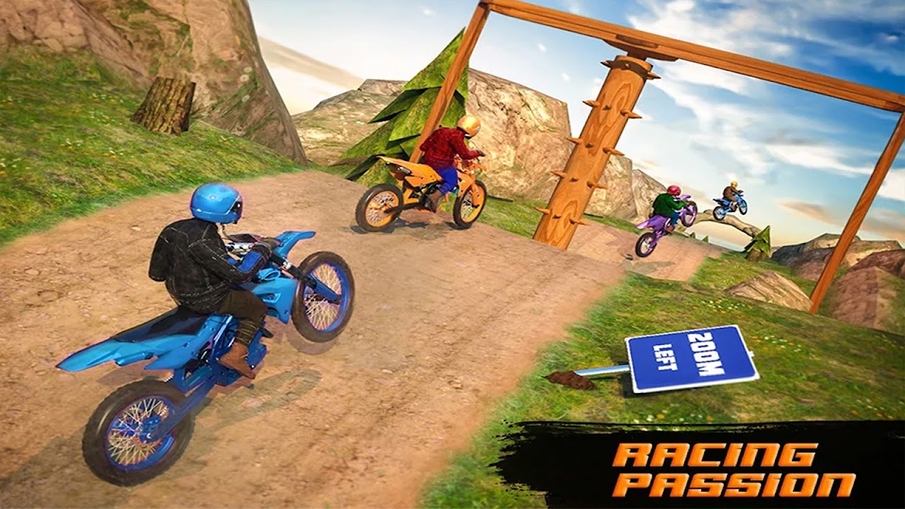 Motocross Stunt Race Moto Jogo versão móvel andróide iOS apk